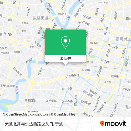 天童北路与永达西路交叉口地图