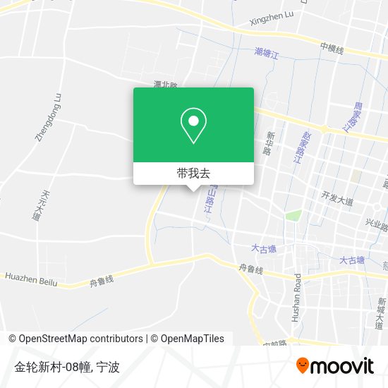 金轮新村-08幢地图