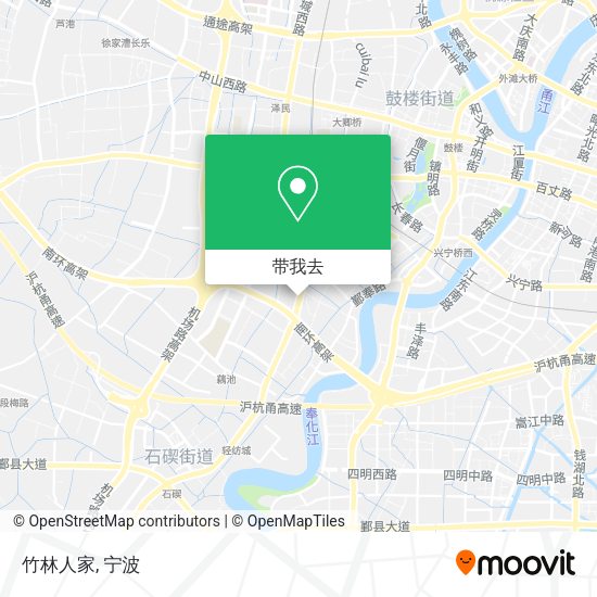 竹林人家地图