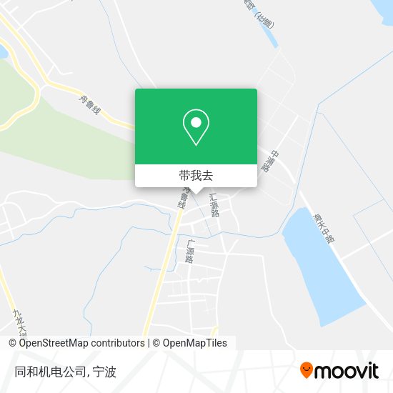 同和机电公司地图