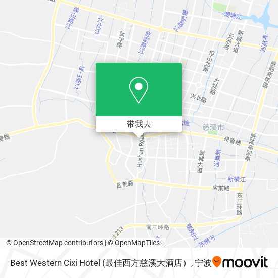 Best Western Cixi Hotel地图