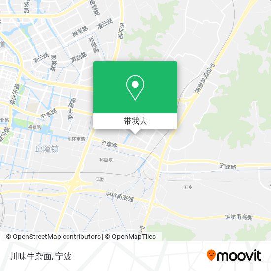 川味牛杂面地图