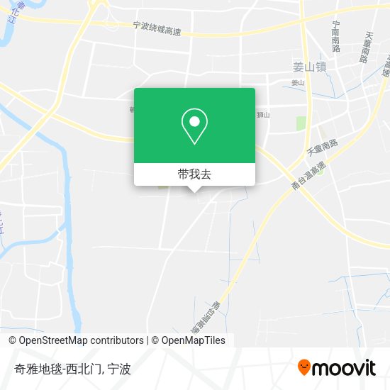 奇雅地毯-西北门地图