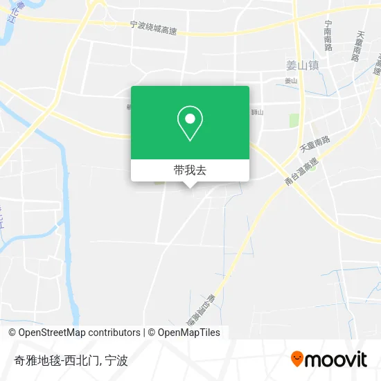 奇雅地毯-西北门地图