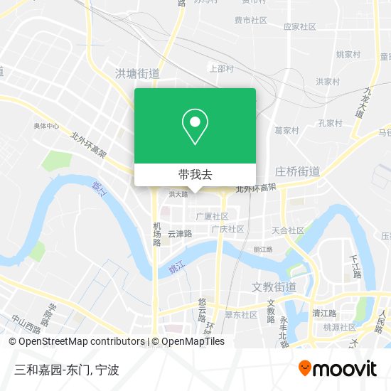 三和嘉园-东门地图