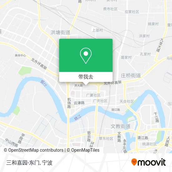 三和嘉园-东门地图
