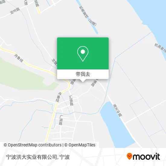 宁波洪大实业有限公司地图