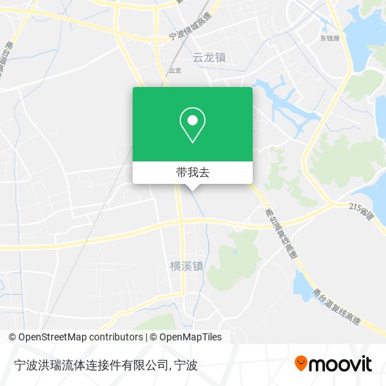宁波洪瑞流体连接件有限公司地图