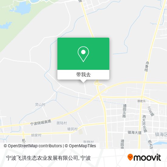 宁波飞洪生态农业发展有限公司地图
