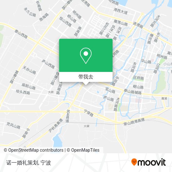 诺一婚礼策划地图