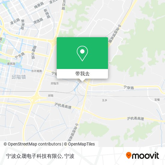 宁波众晟电子科技有限公地图