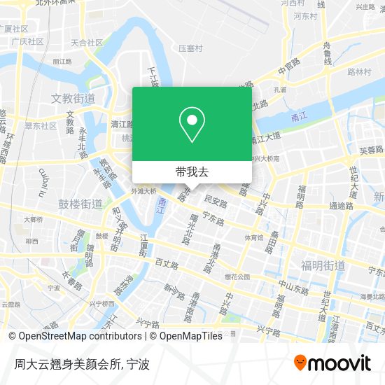 周大云翘身美颜会所地图