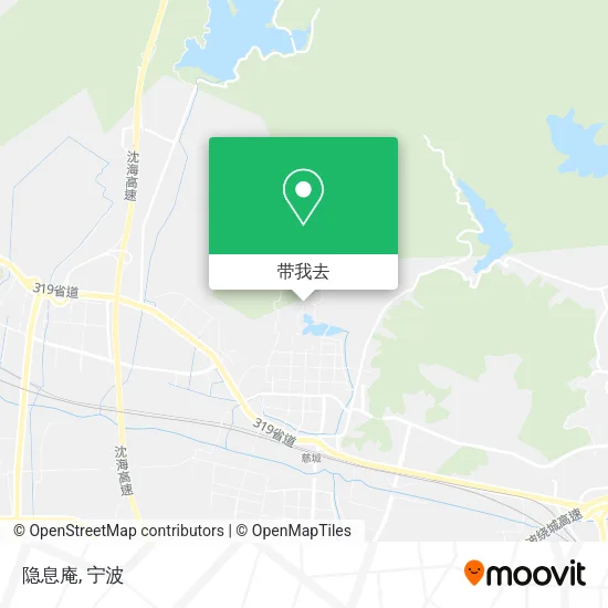 隐息庵地图