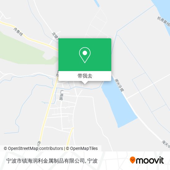 宁波市镇海润利金属制品有限公司地图