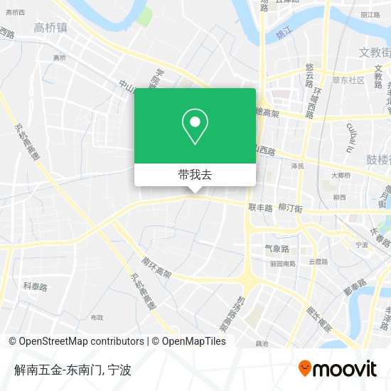 解南五金-东南门地图