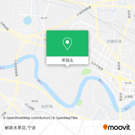 解家水果店地图