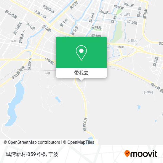 城湾新村-359号楼地图