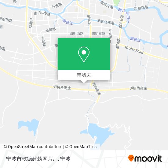 宁波市乾德建筑网片厂地图
