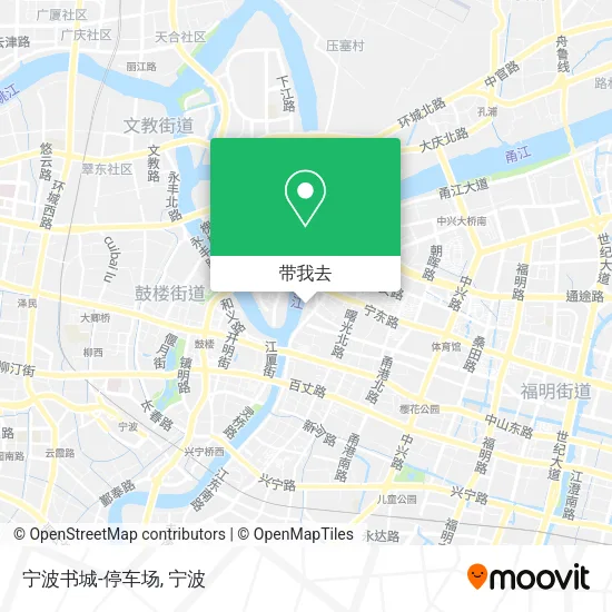 宁波书城-停车场地图