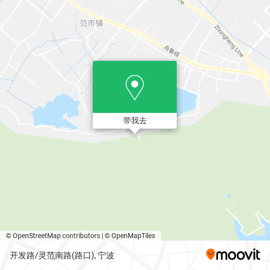 开发路/灵范南路(路口)地图