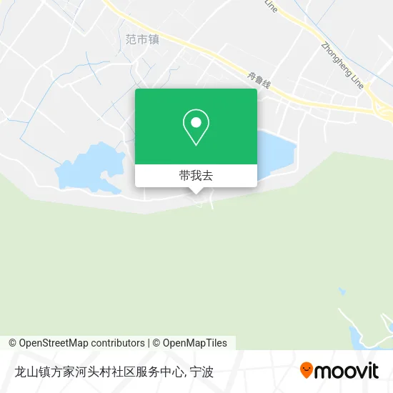 龙山镇方家河头村社区服务中心地图