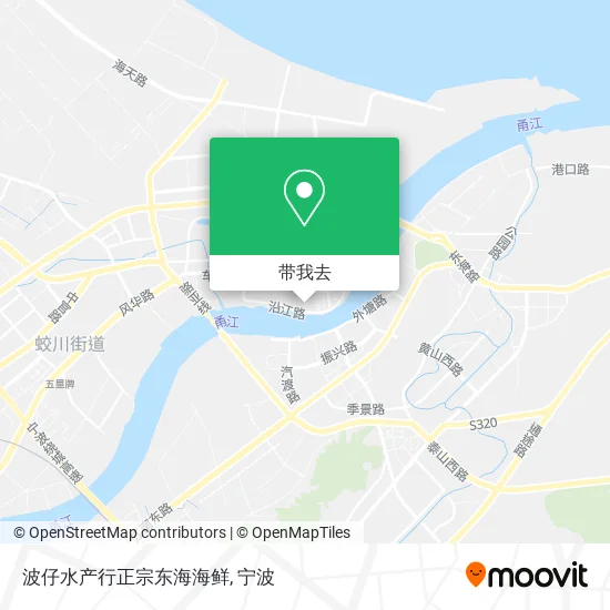 波仔水产行正宗东海海鲜地图