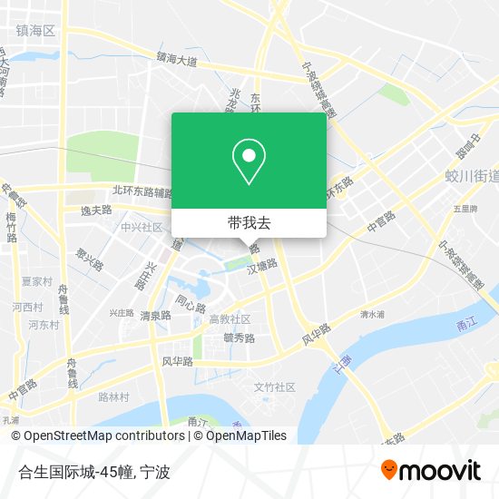 合生国际城-45幢地图