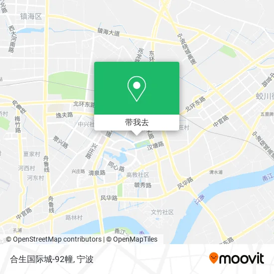 合生国际城-92幢地图