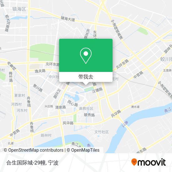 合生国际城-29幢地图