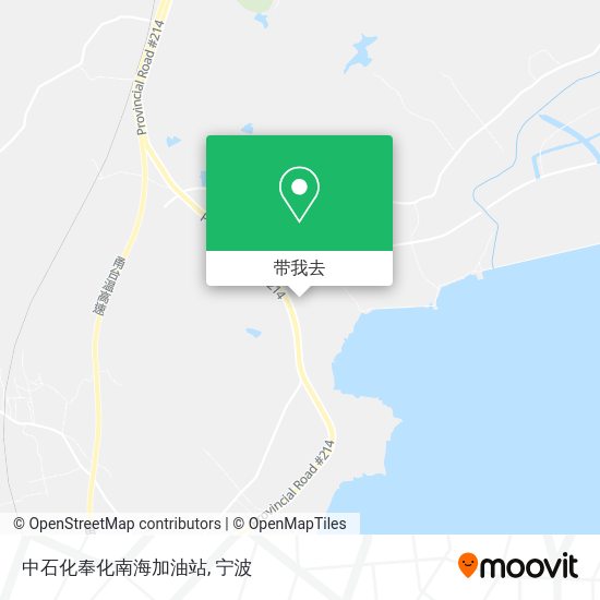 中石化奉化南海加油站地图
