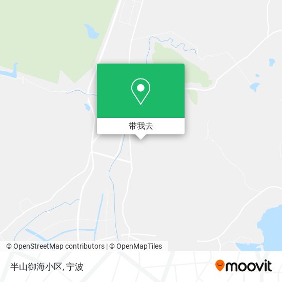 半山御海小区地图
