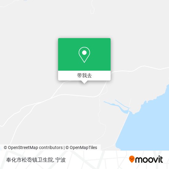 奉化市松岙镇卫生院地图