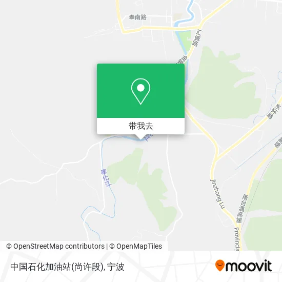 中国石化加油站(尚许段)地图