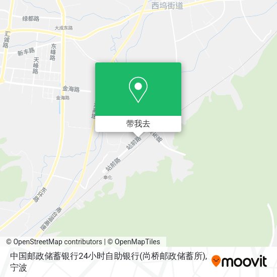 中国邮政储蓄银行24小时自助银行(尚桥邮政储蓄所)地图