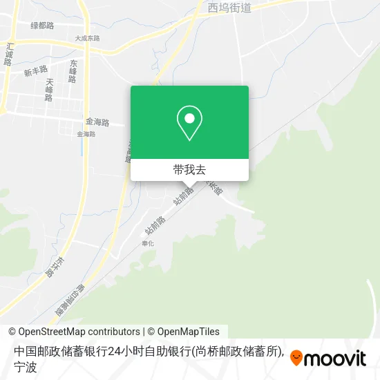 中国邮政储蓄银行24小时自助银行(尚桥邮政储蓄所)地图