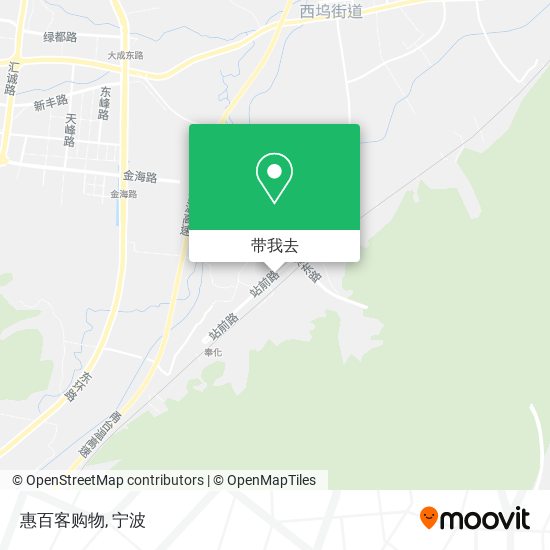 惠百客购物地图