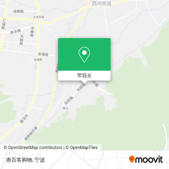 惠百客购物地图