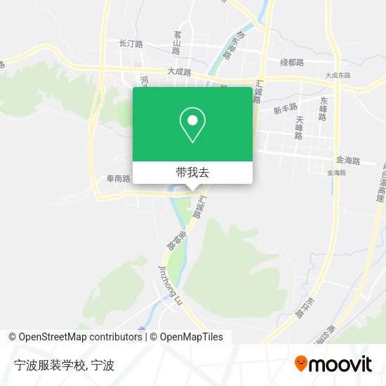 宁波服装学校地图