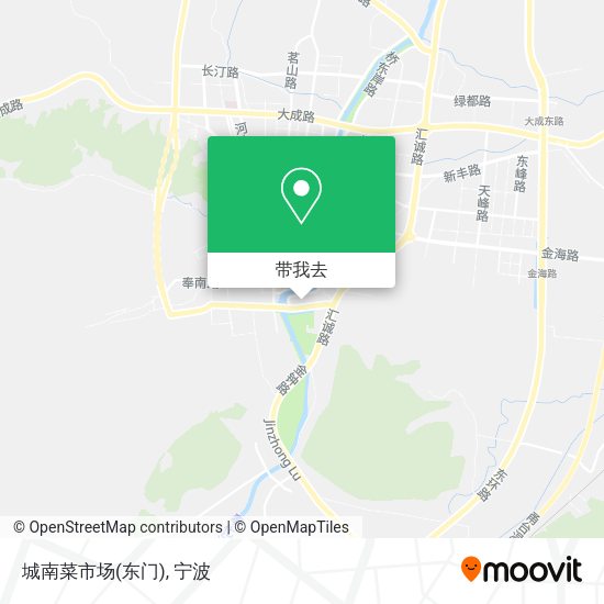 城南菜市场(东门)地图