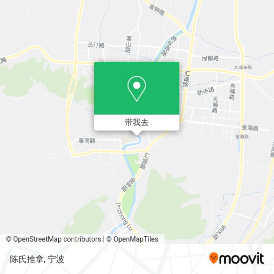 陈氏推拿地图