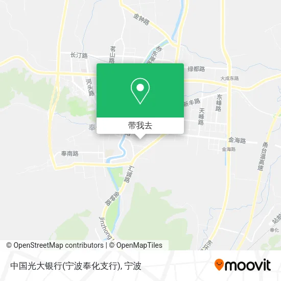 中国光大银行(宁波奉化支行)地图