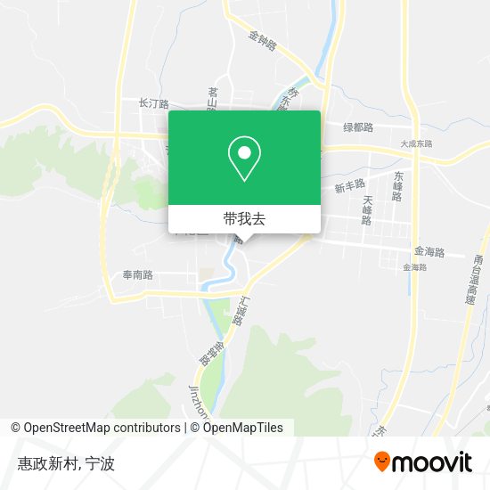 惠政新村地图
