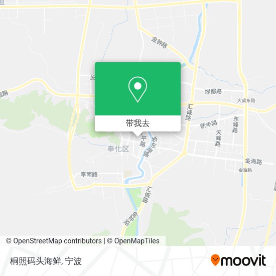 桐照码头海鲜地图