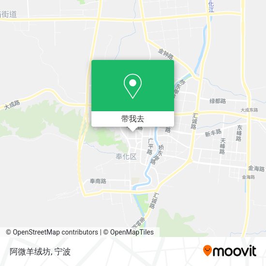 阿微羊绒坊地图