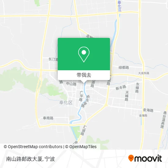 南山路邮政大厦地图