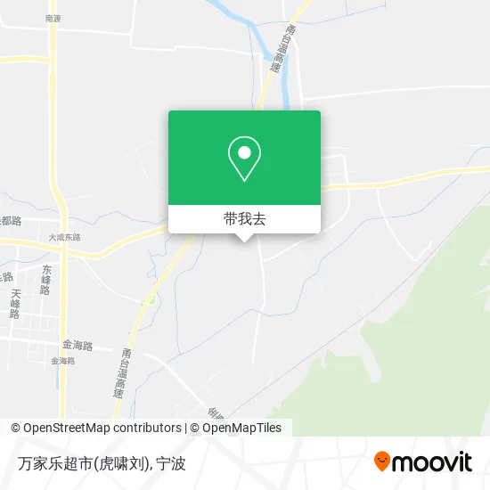 万家乐超市(虎啸刘)地图