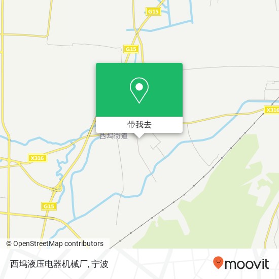 西坞液压电器机械厂地图