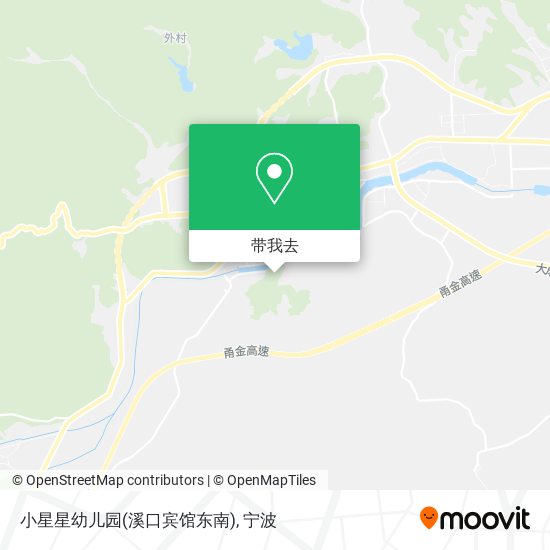 小星星幼儿园(溪口宾馆东南)地图