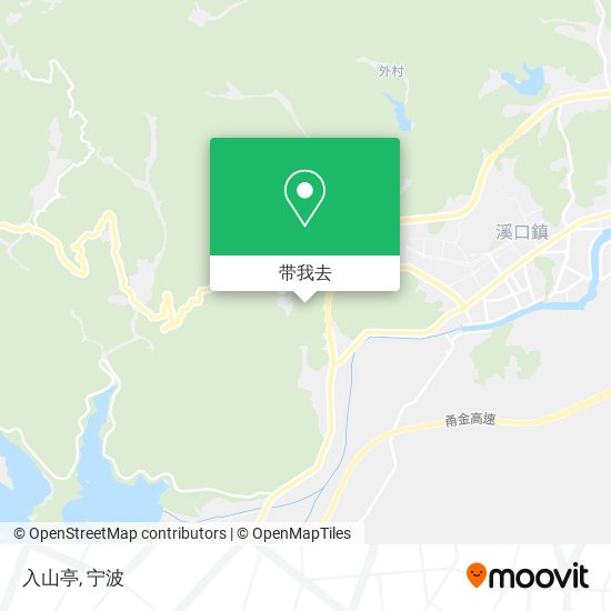 入山亭地图