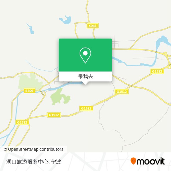 溪口旅游服务中心地图